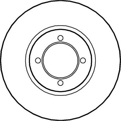National NBD309 - Гальмівний диск autozip.com.ua