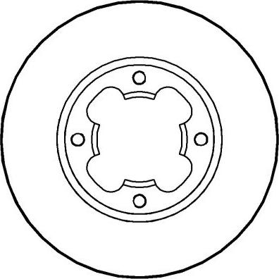 Brake Engineering 955207 - Гальмівний диск autozip.com.ua