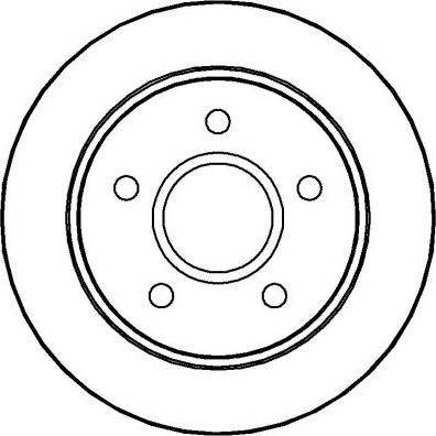 CAR 05654 - Гальмівний диск autozip.com.ua