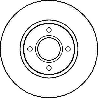 Delphi 561949J - Гальмівний диск autozip.com.ua