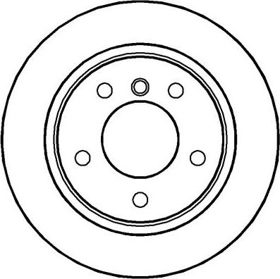 JP Group 1463200409 - Гальмівний диск autozip.com.ua