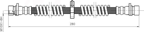 National NBH6053 - Гальмівний шланг autozip.com.ua