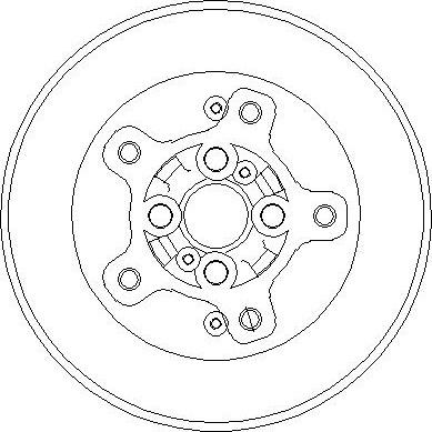 National NDR233 - Гальмівний барабан autozip.com.ua