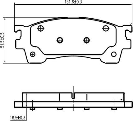 NATIONAL NP2986 - Гальмівні колодки, дискові гальма autozip.com.ua