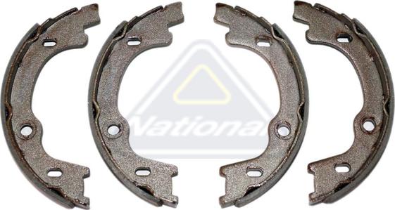 NATIONAL NS4196 - Комплект гальм, барабанний механізм autozip.com.ua