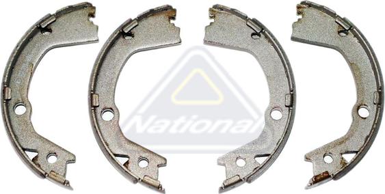 NATIONAL NS4180 - Комплект гальм, барабанний механізм autozip.com.ua
