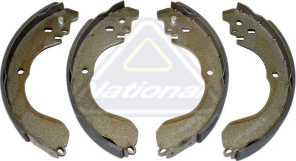 NATIONAL NS4174 - Комплект гальм, барабанний механізм autozip.com.ua