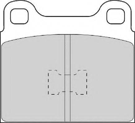 Necto FD449N - Гальмівні колодки, дискові гальма autozip.com.ua