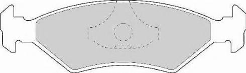 Necto FD406N - Гальмівні колодки, дискові гальма autozip.com.ua