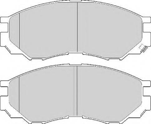E.T.F. 775 - Гальмівні колодки, дискові гальма autozip.com.ua