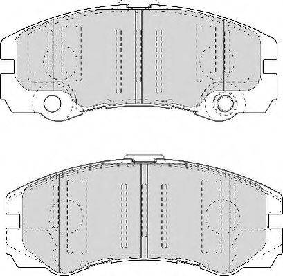 Necto FD6986N - Гальмівні колодки, дискові гальма autozip.com.ua