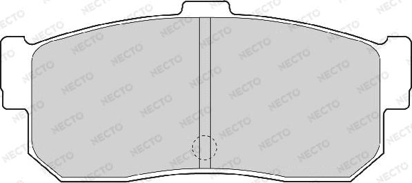 Necto FD6936A - Гальмівні колодки, дискові гальма autozip.com.ua