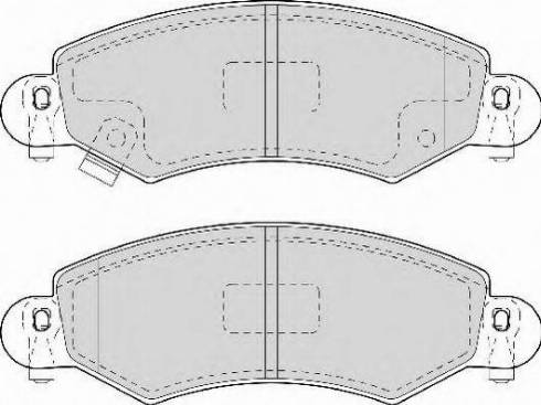 Necto FD6922N - Гальмівні колодки, дискові гальма autozip.com.ua