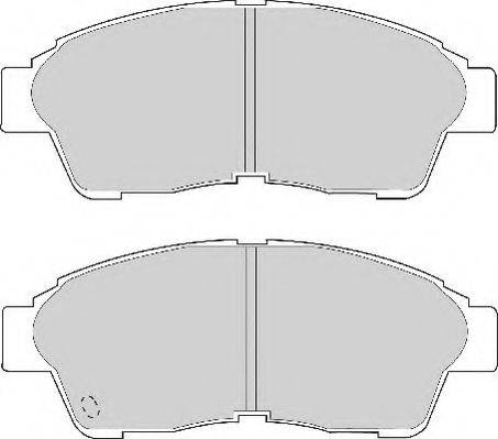 Necto FD6584N - Гальмівні колодки, дискові гальма autozip.com.ua