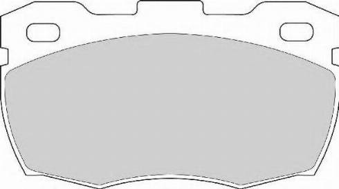 Necto FD6585N - Гальмівні колодки, дискові гальма autozip.com.ua