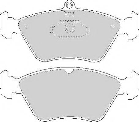 Necto FD6587N - Гальмівні колодки, дискові гальма autozip.com.ua