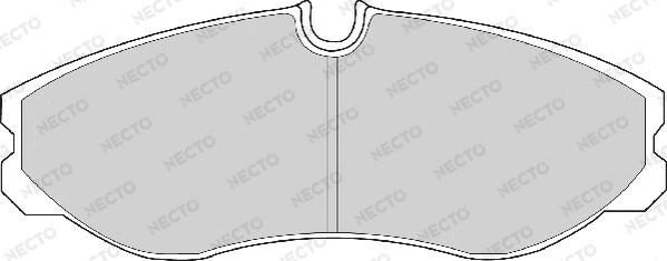 Necto FD6623A - Гальмівні колодки, дискові гальма autozip.com.ua