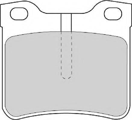 Necto FD6677N - Гальмівні колодки, дискові гальма autozip.com.ua