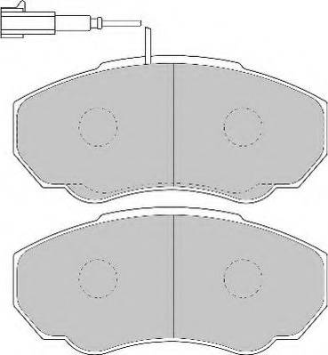 Necto FD6895N - Гальмівні колодки, дискові гальма autozip.com.ua