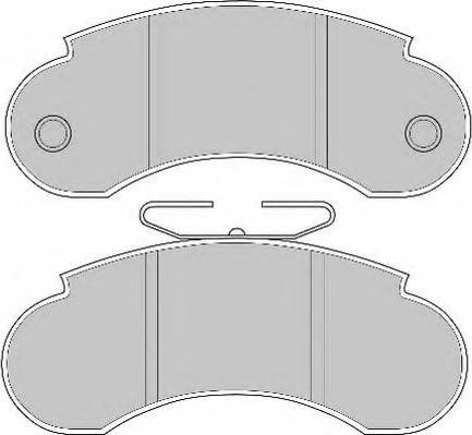 Necto FD685N - Гальмівні колодки, дискові гальма autozip.com.ua