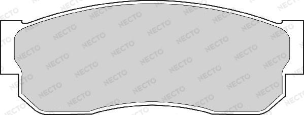 Necto FD875A - Гальмівні колодки, дискові гальма autozip.com.ua