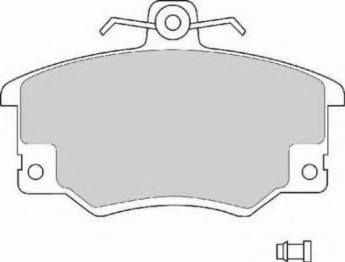 Necto FD221N - Гальмівні колодки, дискові гальма autozip.com.ua