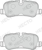 Necto FD7524A - Гальмівні колодки, дискові гальма autozip.com.ua