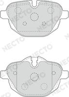 Necto FD7521A - Гальмівні колодки, дискові гальма autozip.com.ua