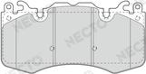 Necto FD7522A - Гальмівні колодки, дискові гальма autozip.com.ua