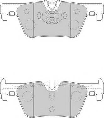 Necto FD7619A - Гальмівні колодки, дискові гальма autozip.com.ua