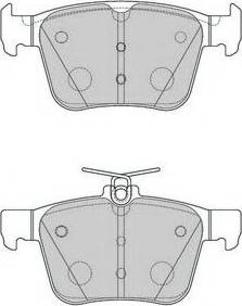 Necto FD7634A - Гальмівні колодки, дискові гальма autozip.com.ua