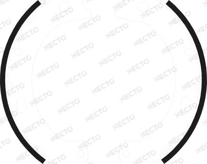 Necto N1694 - Комплект гальм, ручник, парковка autozip.com.ua