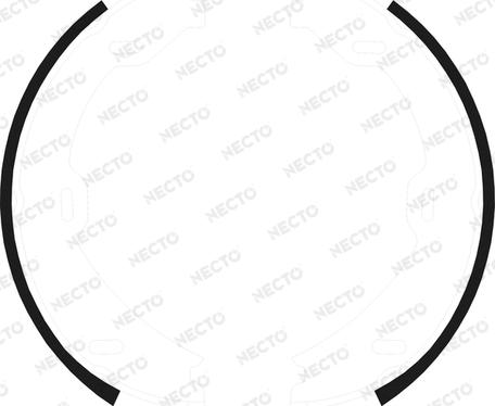 Necto N1695 - Комплект гальм, ручник, парковка autozip.com.ua