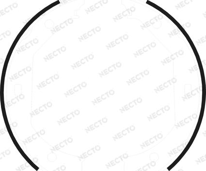 Necto N1653 - Комплект гальм, ручник, парковка autozip.com.ua