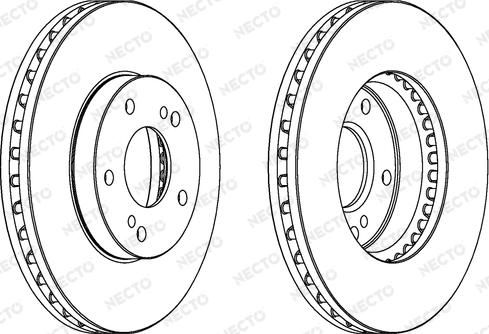 Necto WN913 - Гальмівний диск autozip.com.ua