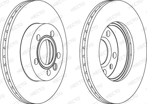 Necto WN930 - Гальмівний диск autozip.com.ua