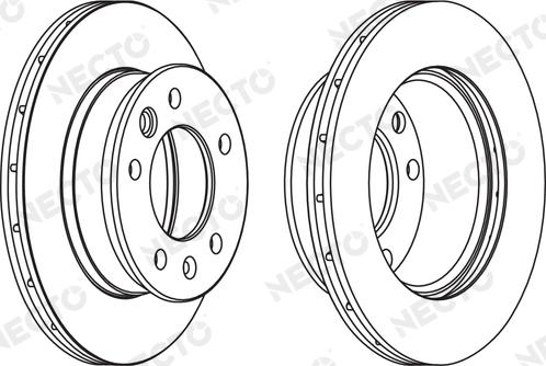 Necto WN933 - Гальмівний диск autozip.com.ua