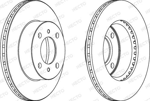 Necto WN925 - Гальмівний диск autozip.com.ua