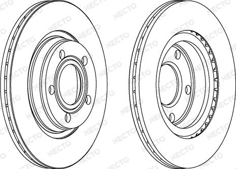 Necto WN923 - Гальмівний диск autozip.com.ua