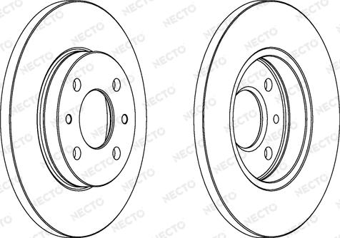 KNECHT KT5039 - Гальмівний диск autozip.com.ua