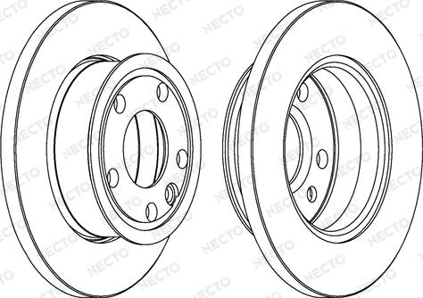 BENDIX 561609BC - Гальмівний диск autozip.com.ua