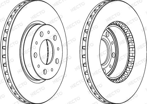 CAR V1251V - Гальмівний диск autozip.com.ua