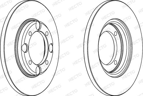 Necto WN577 - Гальмівний диск autozip.com.ua