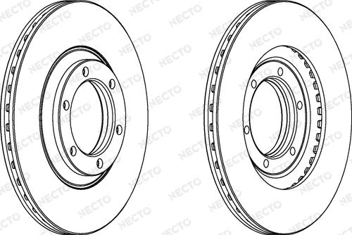 Necto WN693 - Гальмівний диск autozip.com.ua