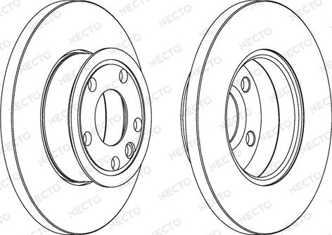 Necto WN625 - Гальмівний диск autozip.com.ua