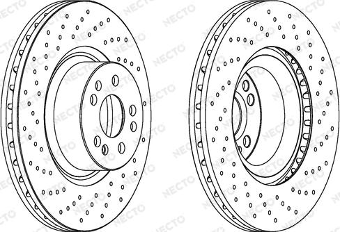 Necto WN1514 - Гальмівний диск autozip.com.ua