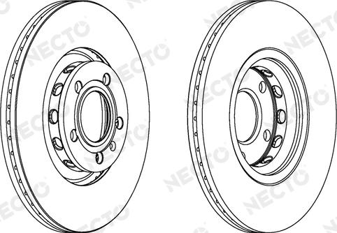 Necto WN533 - Гальмівний диск autozip.com.ua