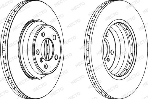 Necto WN1262 - Гальмівний диск autozip.com.ua