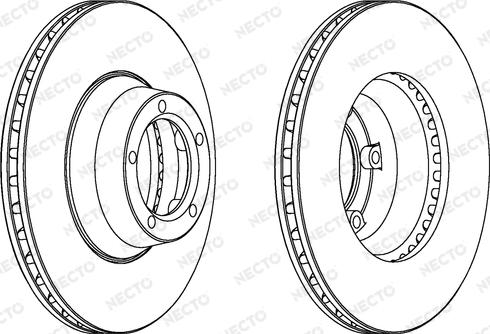 Necto WN359 - Гальмівний диск autozip.com.ua