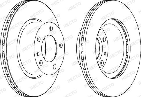 Necto WN352 - Гальмівний диск autozip.com.ua
